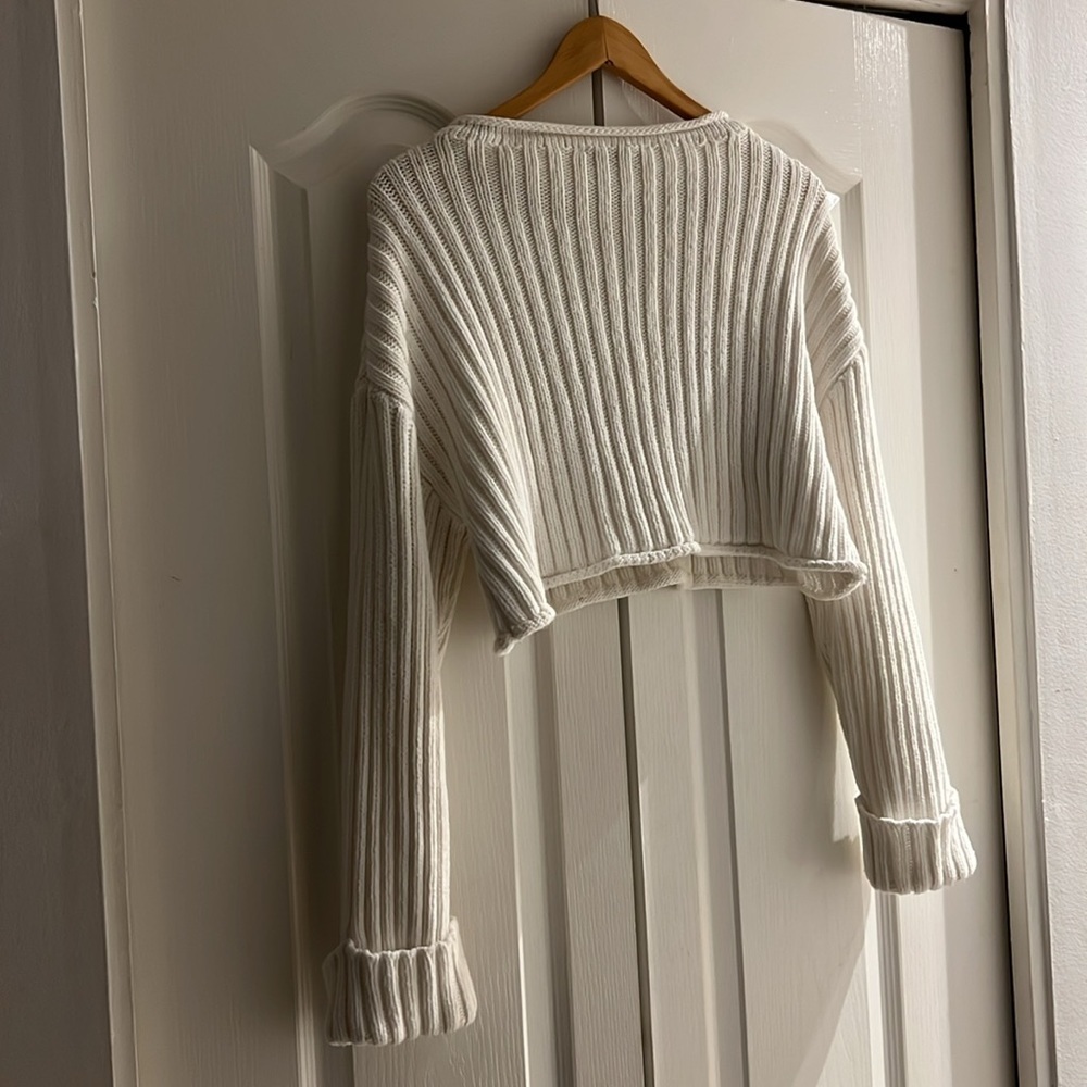 Zara Ribbed Knit Sweater - Picture 6 of 6